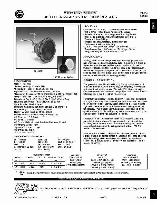 Atlas Sound Speaker FA114-page_pdf